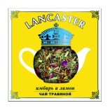 Lancaster травяной чай имбирь и лимон, 75 гр